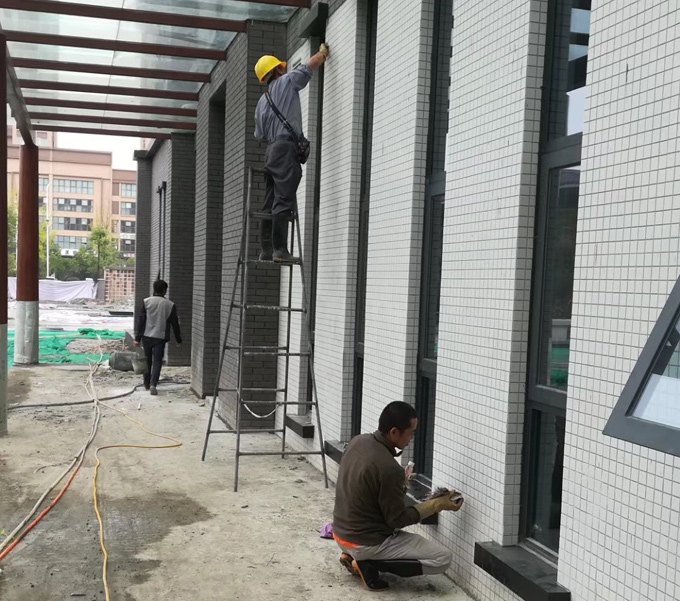 新樓盤新建筑外墻清洗、建筑清洗工作